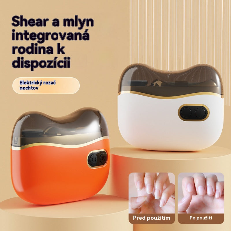 ✂️💅🔥50%OFF🔥 Multifunkční elektrický pilník na nehty s ochranou proti skřípnutí, elektrické kleštičky na nehty