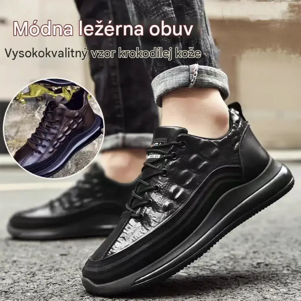 🔥【Časovo obmedzená ponuka】【38-48】Luxusné talianske tenisky s krokodílím vzorom