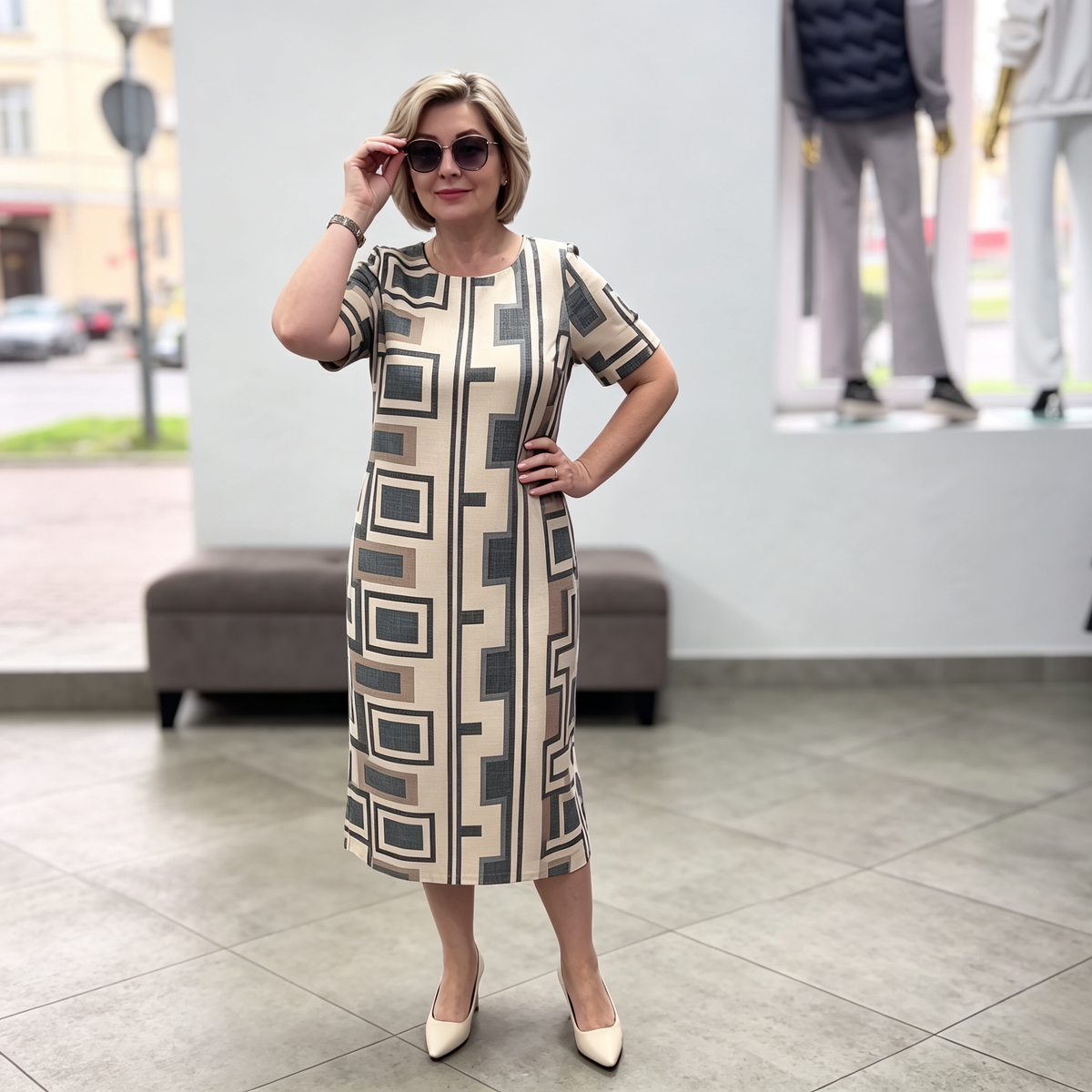 🌷🔥【S-5XL】Vysoko kvalitné, pohodlné a štýlové šaty nadmernej veľkosti