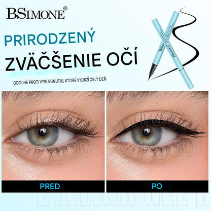 🔥✨【Kúpte 1 a získajte 1 zadarmo】Ultra jemná vodeodolná tekutá očná linka