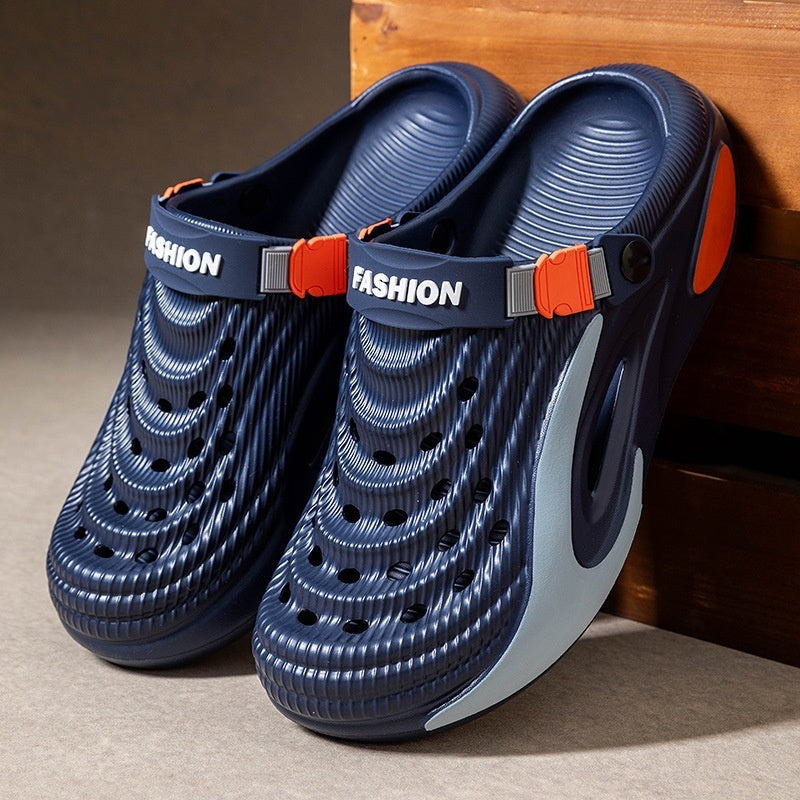 👟 Špeciálna ponuka s 50% zľavou 🌬️ Viacúčelové pánske sandále (zosilnená podrážka z EVA): Protišmykové, ultraľahké, priedušné - perfektná voľba na pláž, šport aj každodenné nosenie 🏃‍♂️