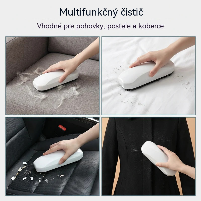 🔥50%OFF🔥🧹Prenosná kefa na odstraňovanie vlasov a žmolkov, odstraňovač žmolkov z oblečenia.