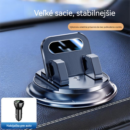 🎯 50% zľava na celý web! Otočný držiak na telefón – bezpečný a stabilný držiak na palubnú dosku, vysoko priľnavý gumený materiál 🧭🔄 【Zaručená kvalita】
