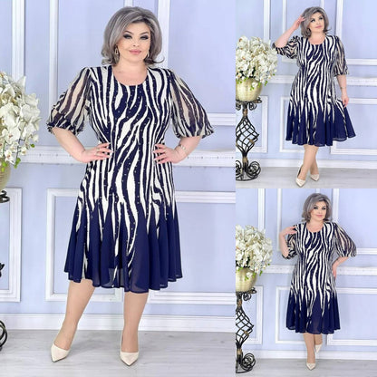 💙【50%OFF】😍【S-5XL】Nové elegantné sviatočné šaty