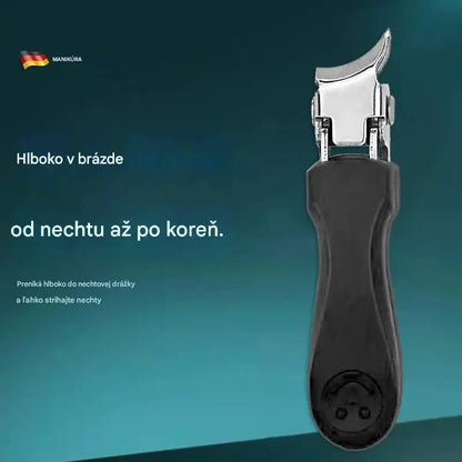 🔥Ponuka 2026🔥 Klieštiky na nechty s ochranou proti striekajúcej vode s ostrím zahnutým pod uhlom 25° (sada 3 kusov)