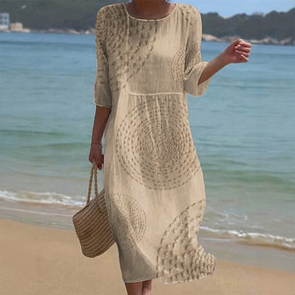 👗 ¡Último día con un 50 % de descuento 【XS-4XL】Elegante vestido casual de verano: transpirable, cómodo, versátil y favorecedor.
