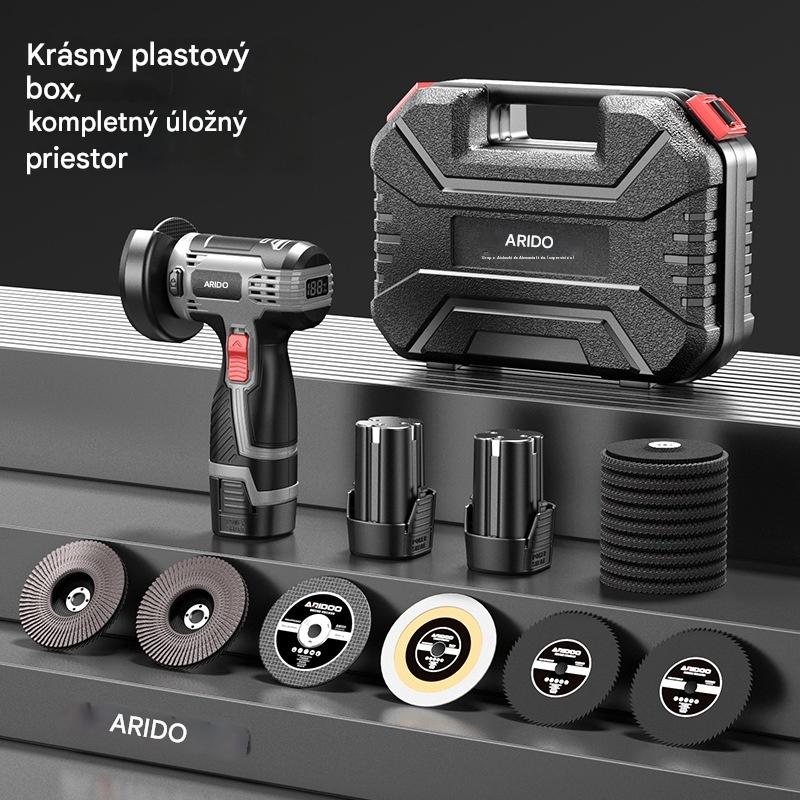 🔥【Časovo obmedzená ponuka】🧰12V mini uhlová brúska s rezným kotúčom