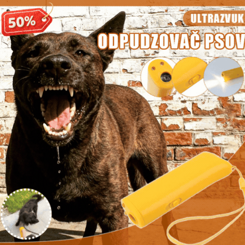🐕LED ultrazvukový jednohlavý tréner psov, prenosný tlmič štekania, odpudzovač psov vo vonkajšom prostredí.