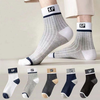 🧦✨【10 pari】🎉Potpuno nove muške čarape od čistog pamuka, mekane i udobne - upijaju znoj i otporne na mirise.