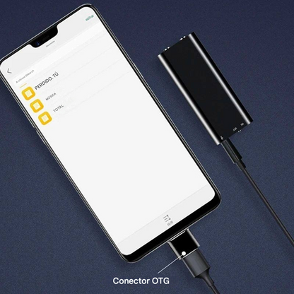【16 GB】Mini grabadora de voz con activación por voz inteligente