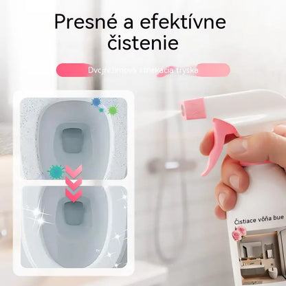 🚿✨ ZĽAVA 50 %! Viacúčelový čistiaci sprej do kúpeľne – Rýchlo rozpúšťa vodný kameň a mydlové usadeniny. 🧼💨