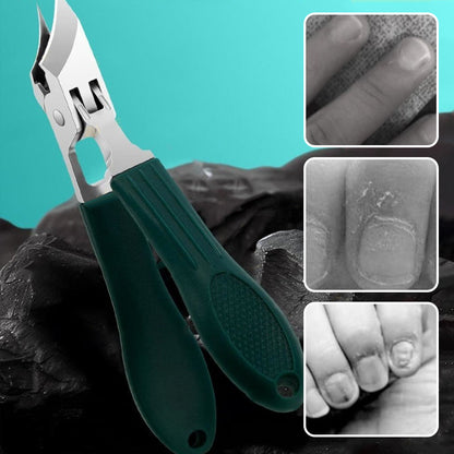 🔥Oferta 2026🔥 Cortaúñas antisalpicaduras con borde inclinado de 25° (juego de 3 piezas)