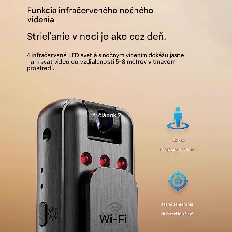 🔥【Časovo obmedzená ponuka!】⏳Kamera s vysokým rozlíšením, prenosný hrudný rekordér, profesionálna akčná kamera.