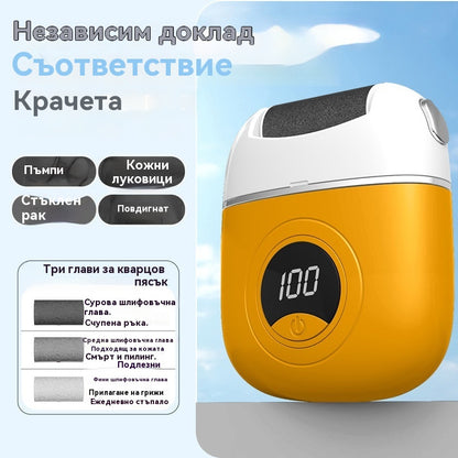 🦶50%OFF🔥Nové elektrické valčeky na chodidlá – odstraňujú odumretú kožu z päty. Elektrické valčeky sú ideálne na starostlivosť o chodidlá.