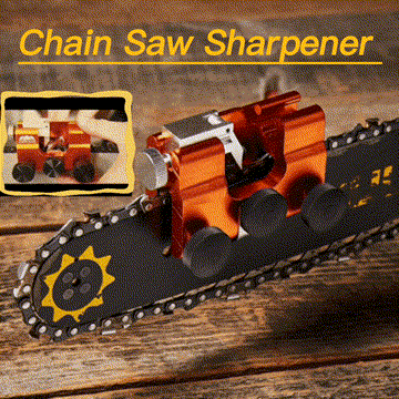 🧰 Amoladora de cadena de motosierra, amoladora de rotación manual de cadena de motosierra