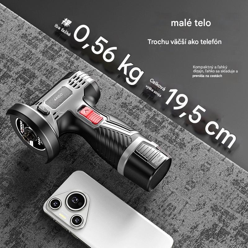 🔥【Časovo obmedzená ponuka】🧰12V mini uhlová brúska s rezným kotúčom