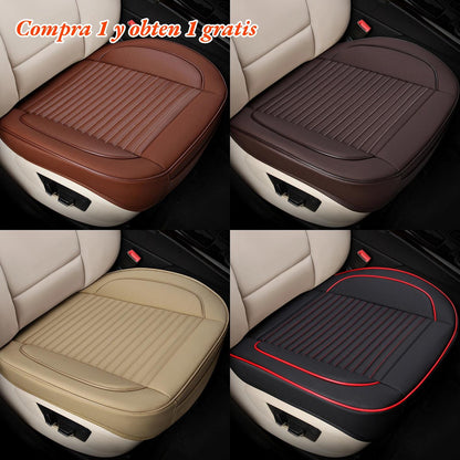 🚗🚗49%OFF--Cojín de asiento de coche todo incluido fabricado en cuero natural