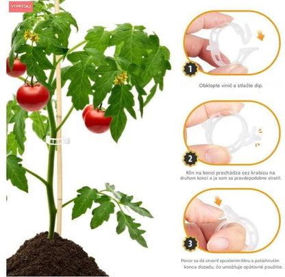 🌱【1 sada 200 🍅 21 eur】Pamätáte si na časy, keď vašu záhradu rozdrvilo ovocie? S týmito klipmi sa dá podoprieť všetko.