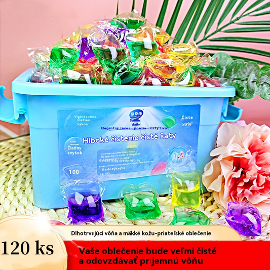 【✨1 krabička so 120 kapsulami✨】Vonné pracie kapsuly✅dlhotrvajúca vôňa✅čistenie✅dekontaminácia