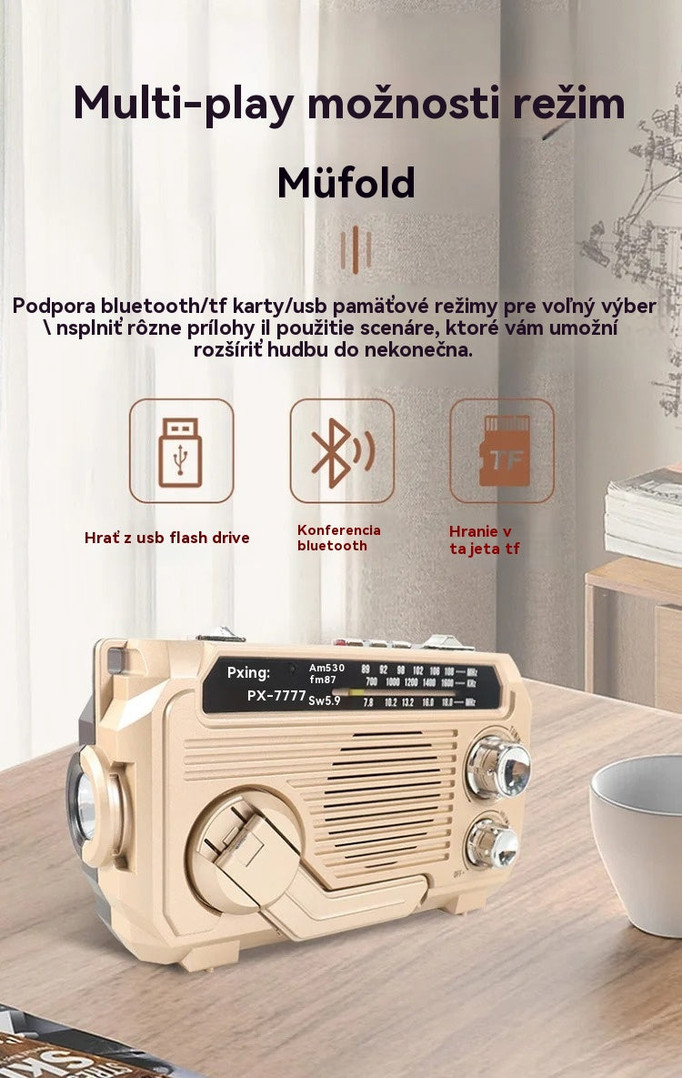 🏕️【59% OFF】(Zaručená pravosť) Multifunkčné prenosné svietidlo s AM rádiom