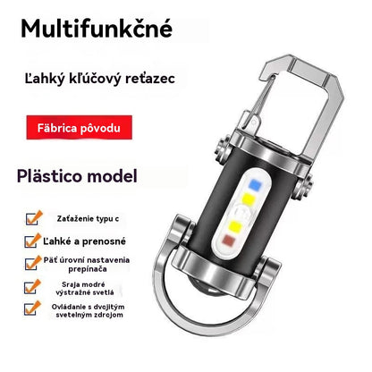 🔥Skvelý výpredaj🔥Super jasné vodeodolné mini svietidlo na kľúče so svietivosťou 1200 lm