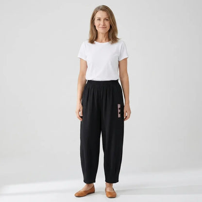 🔥【M–4XL】👖 Ľahké a priedušné letné nohavice z bavlny a ľanu – moderné ležérne skrátené nohavice